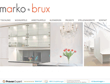Tablet Screenshot of marko-brux.de
